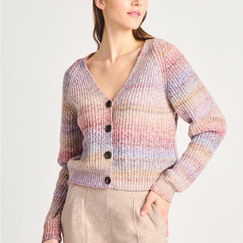 DEX Multi-colour Sweater Cardigan Size Small can also fit Medium